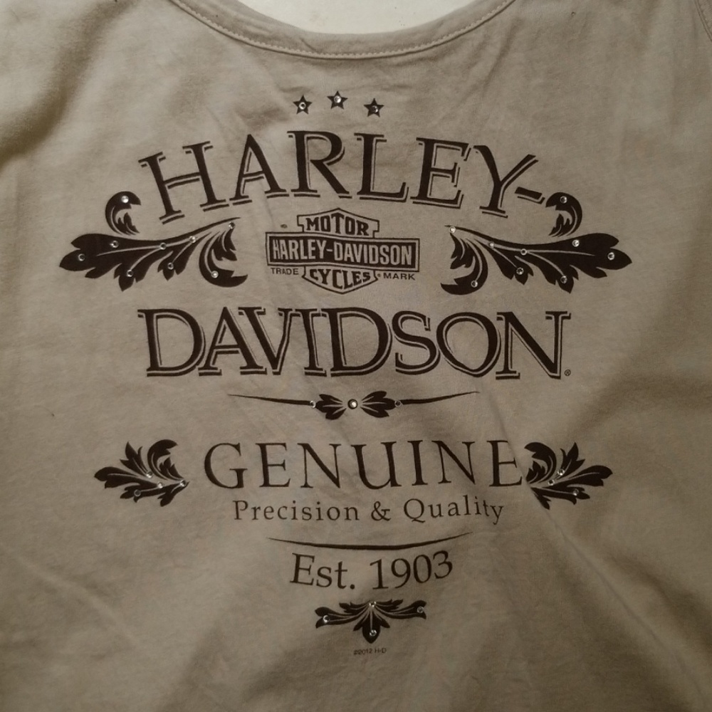 Harley Davidson tank
